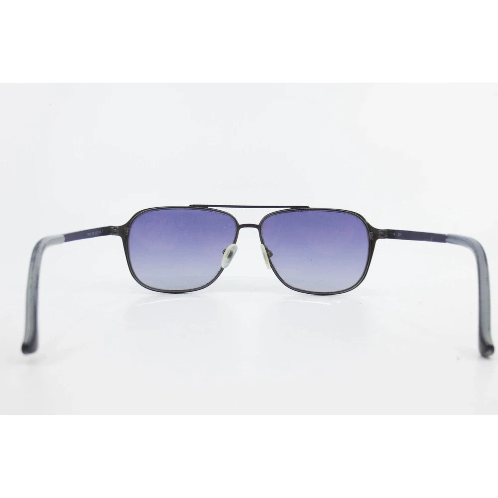 Guess GF0184 09B Mens Aviator Sunglasses Dark Metal Double Bridge 60-13-150